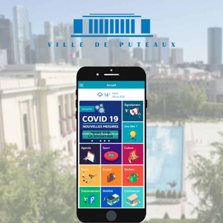 Smart app ville Puteaux Mobile - Smart by Design
